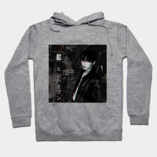 EN-Kim Sunoo Dark mode design Hoodie